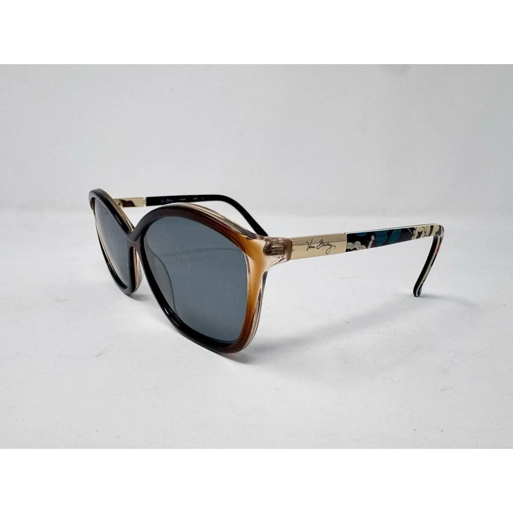 Vera Bradley Lola LOA Sunglass Frames Only 59-16-135 Tortoise Brown Authentic